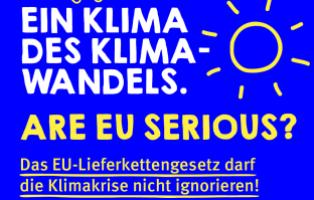 Kampagne für ein EU Lieferkettengesetz